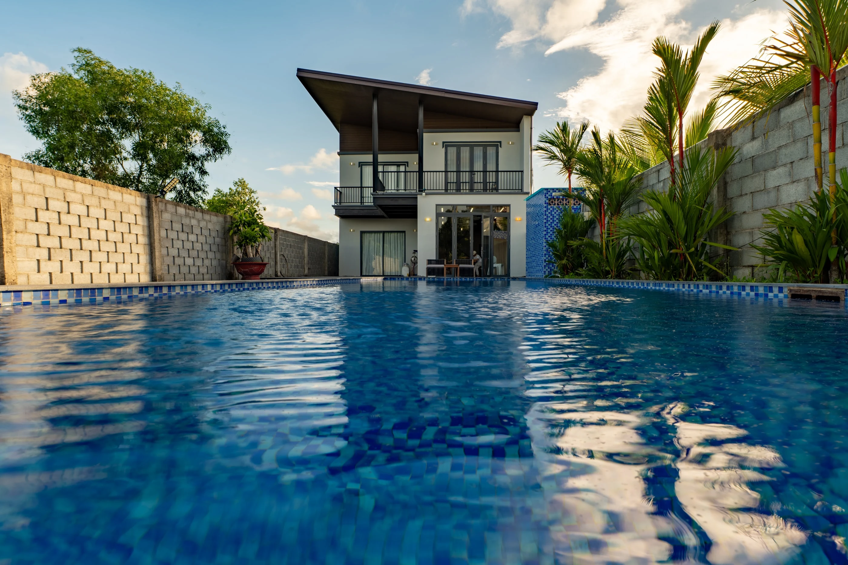 Villa hồ bơi riêng được Phu Quoc Times Media chụp cho chiến dịch marketing lưu trú tại Phú Quốc